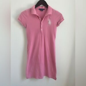Polo Ralph Lauren Pink Polo Shirt Dress